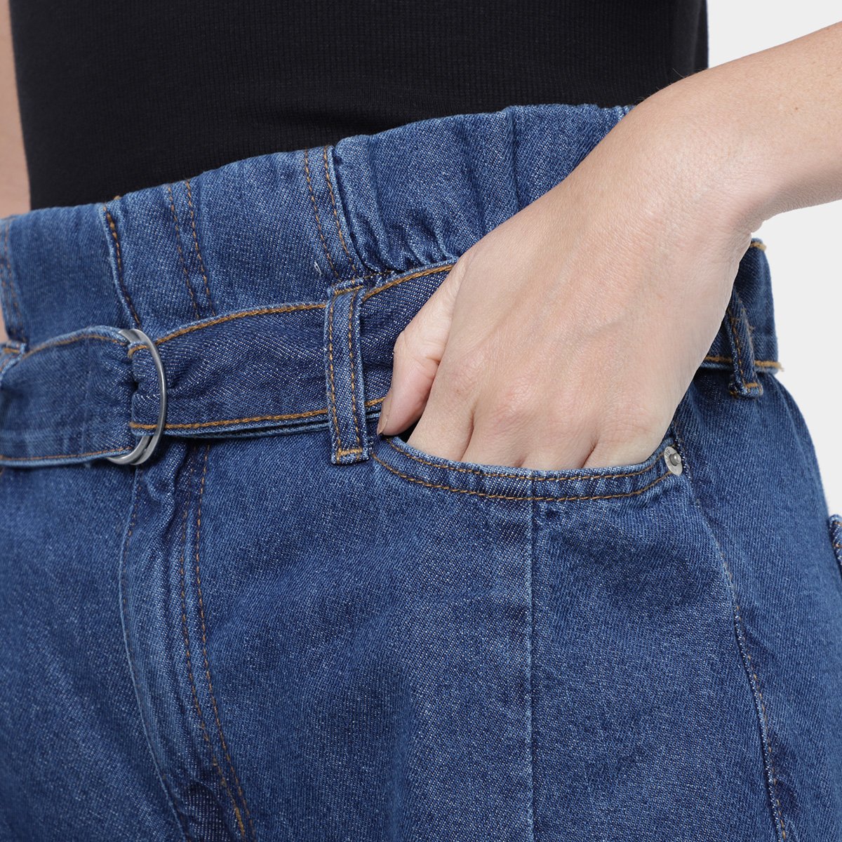 Calça Jeans Hering Cintura Alta Feminina - Tam: 36 - 2