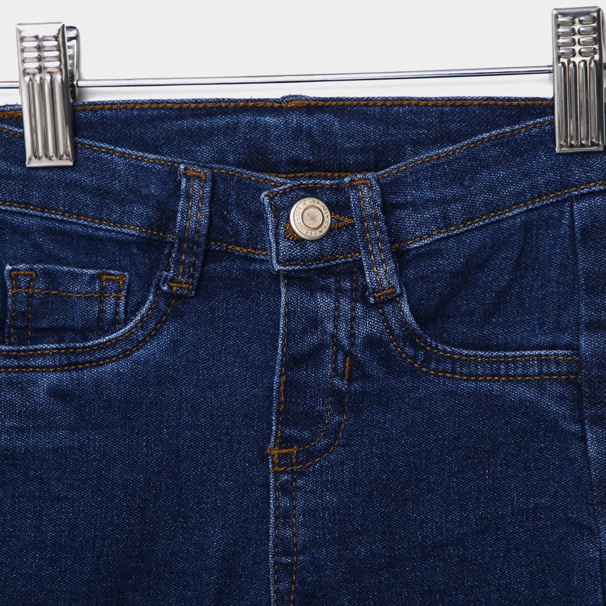 Calça Jeans Infantil Hering Kids Reta Five Pockets Menina - Tam: 1A - 2