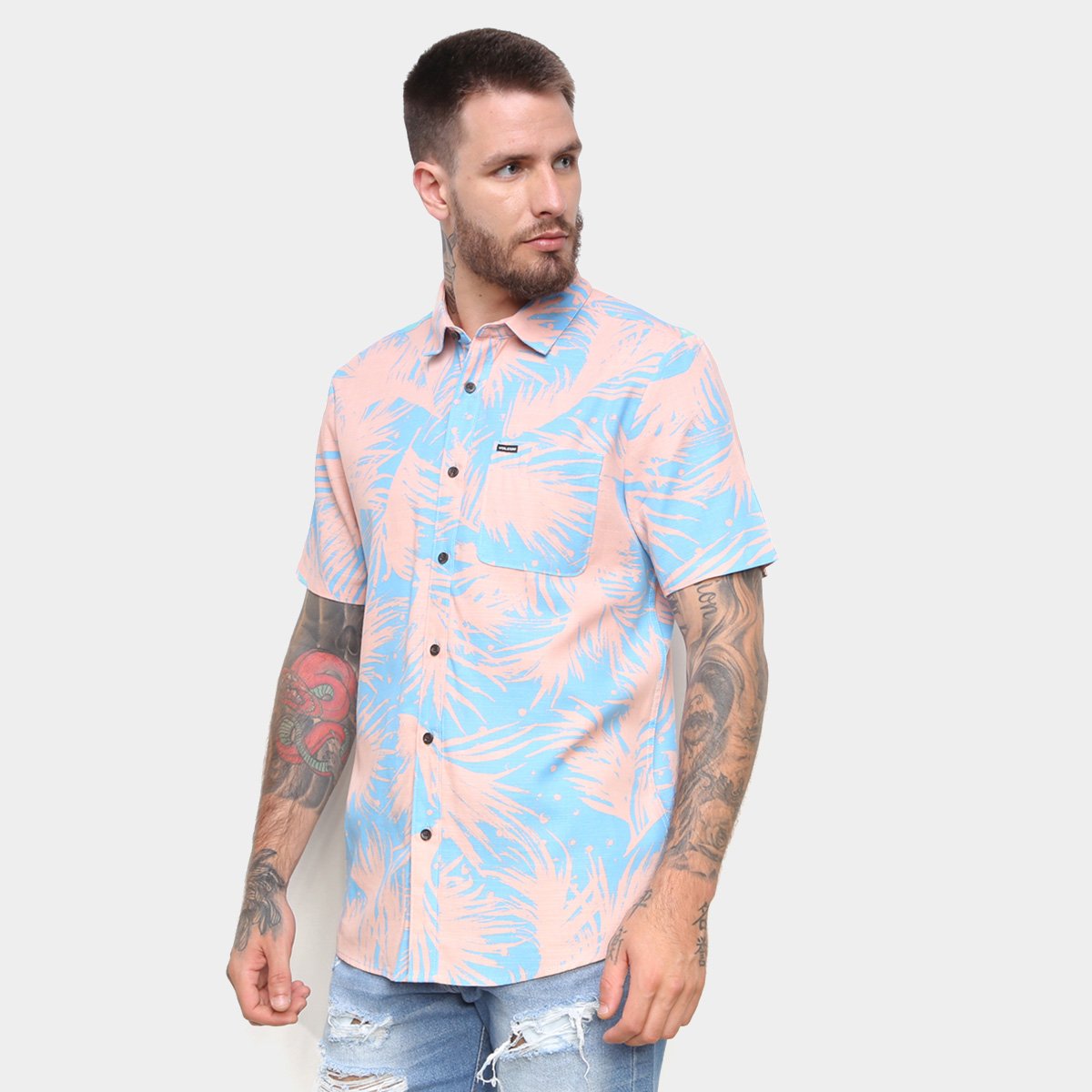 Camisa Volcom Palmas Masculina