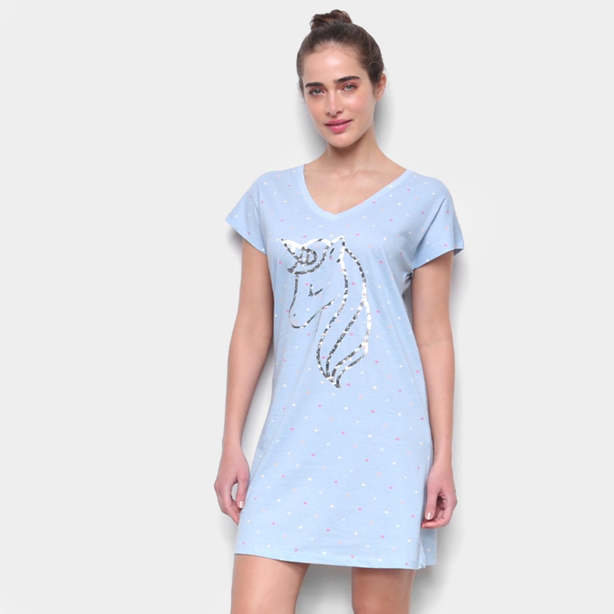 Camisola Hering Estampada Algodão