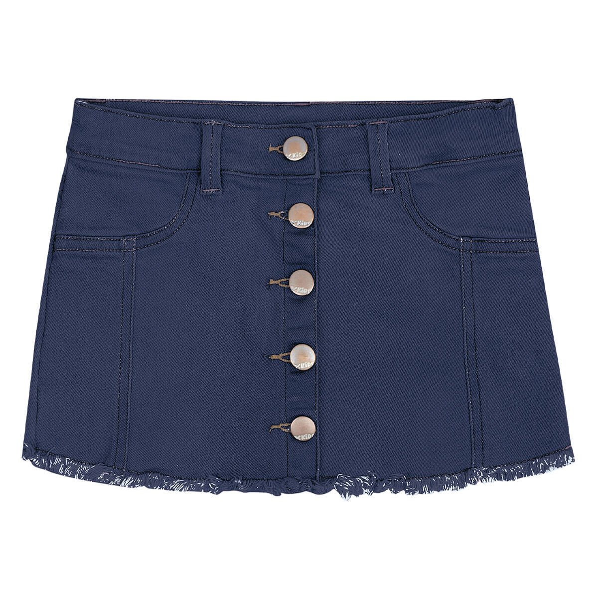 Shorts Saia Juvenil Hering Kids Com Botões Feminino