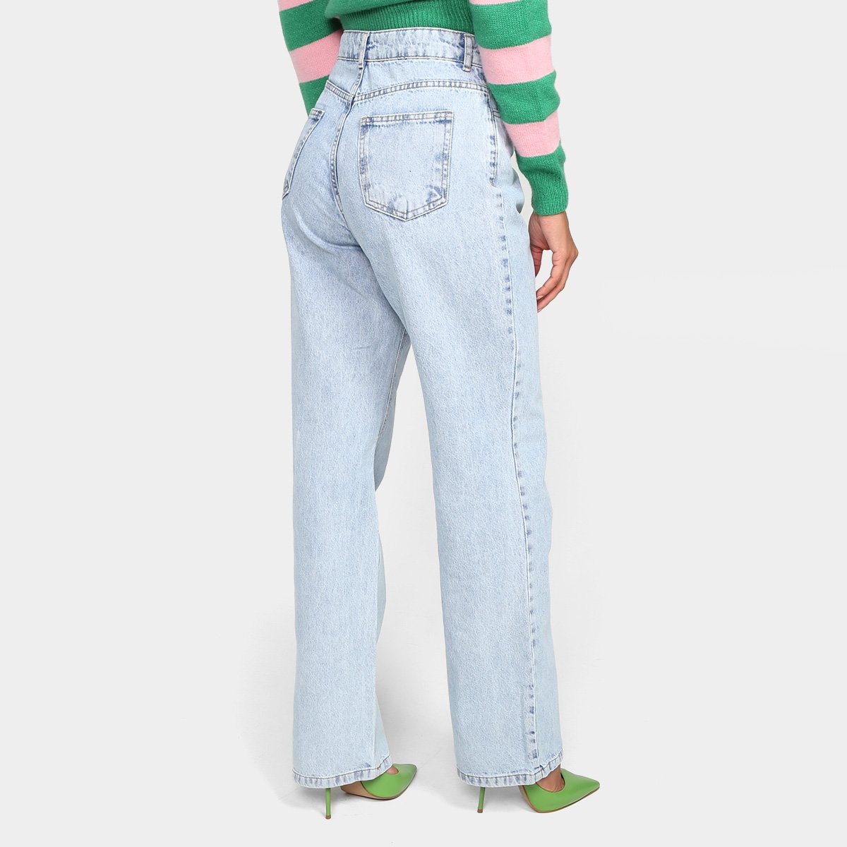 Calça Jeans Hering Mom Feminina - Tam: 44 - 2