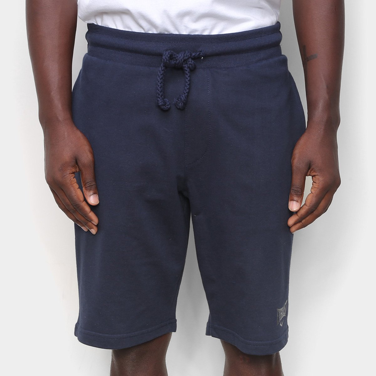 Bermuda Everlast Moletom Logo Masculina
