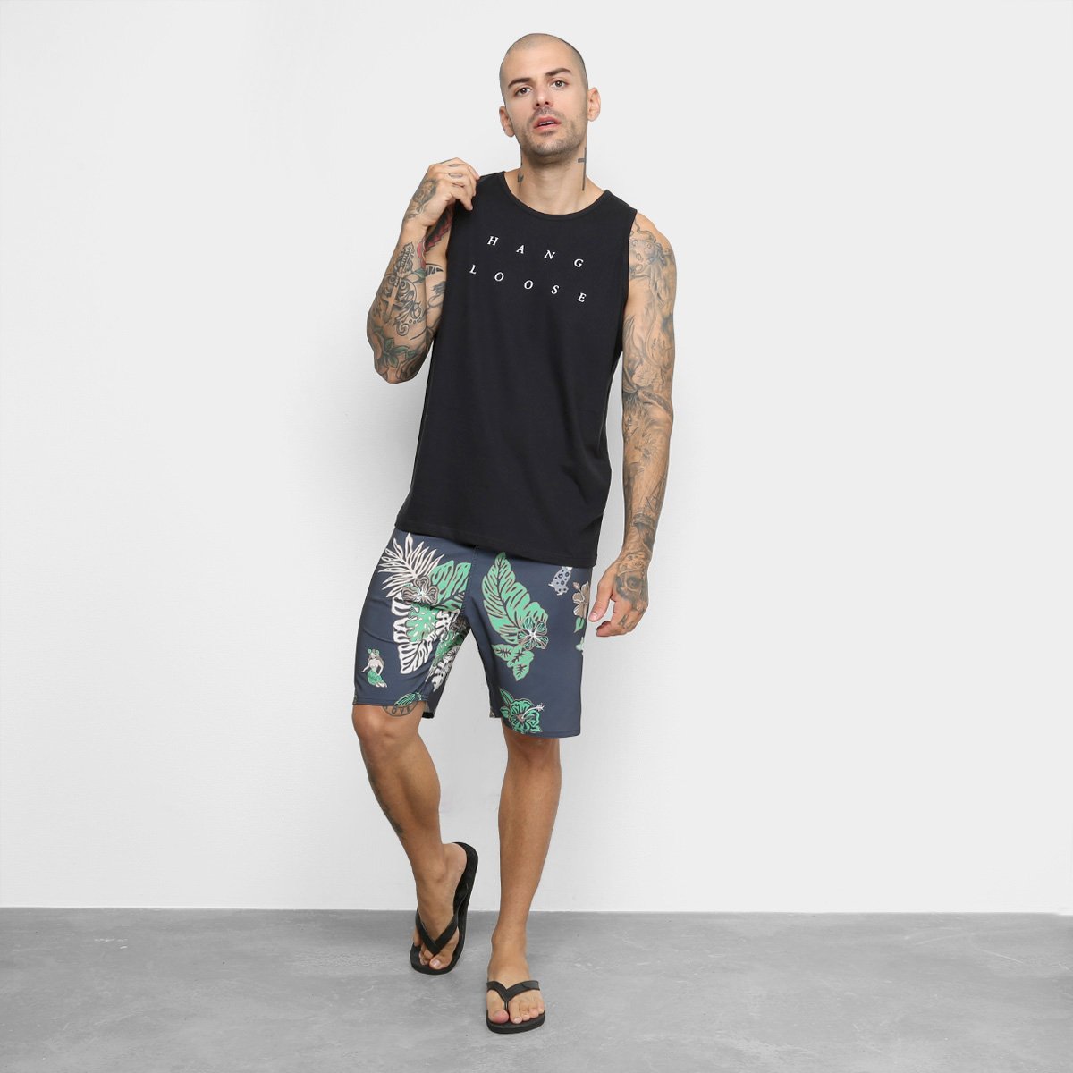 Bermuda Hang Loose Banzai Masculina - Tam: 38 - 2