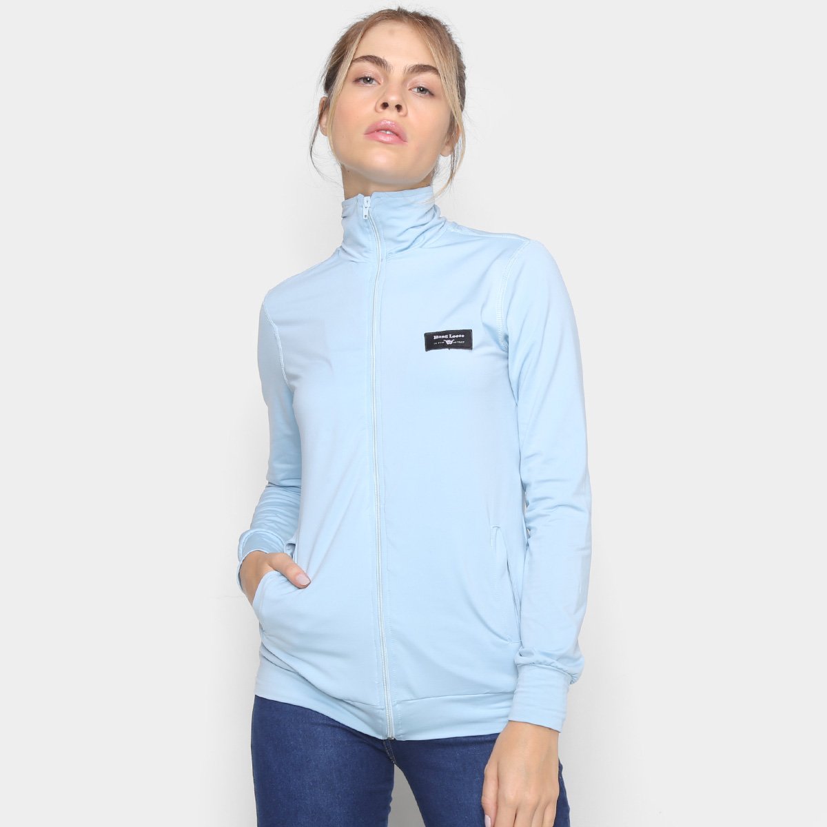 Jaqueta Hang Loose Gola Alta Feminina
