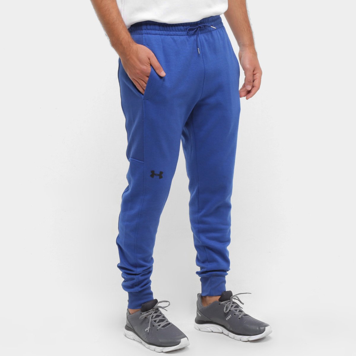 Calça Jogger Moletom Under Armour Cal A Double Knit Masculina