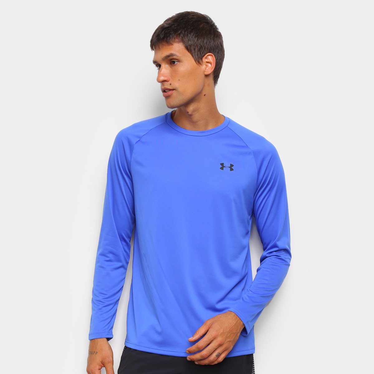 Camiseta Manga Longa Under Armour Tecv 2.0 LS Masculina