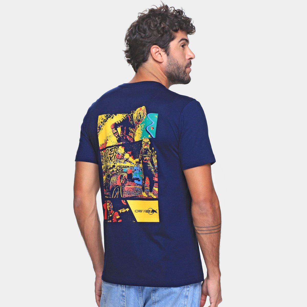 Camiseta Red Bull Super Max Unissex - Tam: M - 2