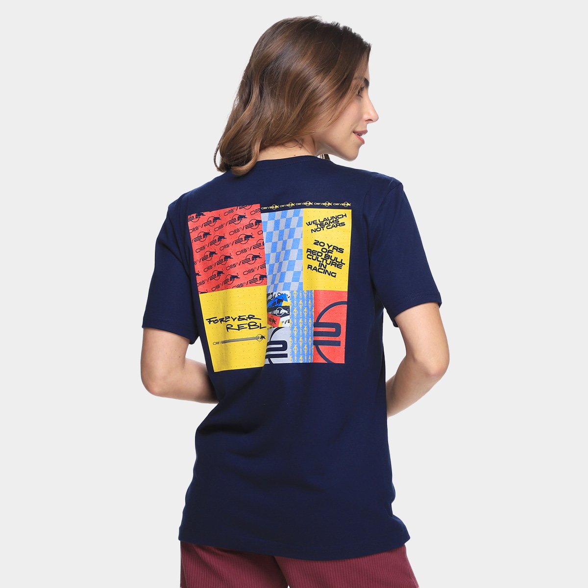 Camiseta Red Bull Forever Unissex - Tam: P - 3