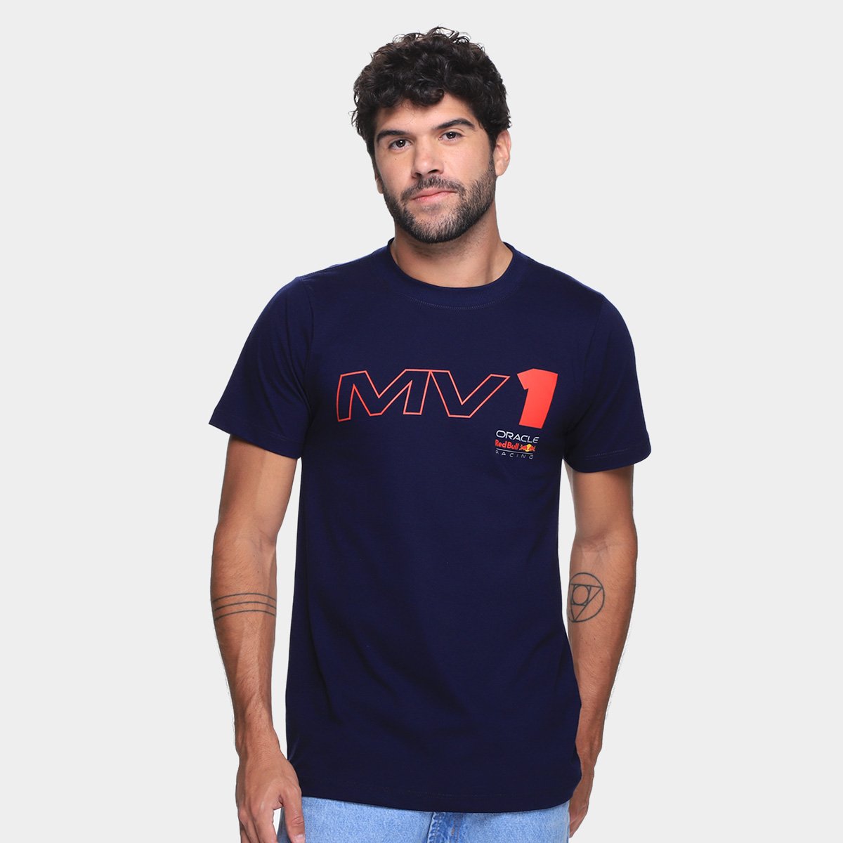 Camiseta Red Bull MV1 Unissex - Tam: P - 1