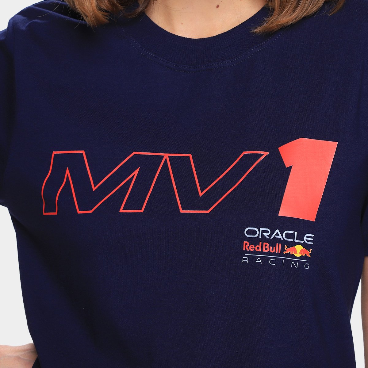 Camiseta Red Bull MV1 Unissex - Tam: P - 5