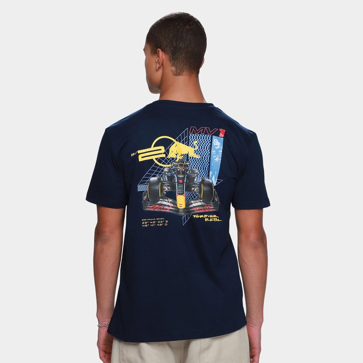 Camiseta Red Bull RB20 Max Unissex - Tam: M - 1