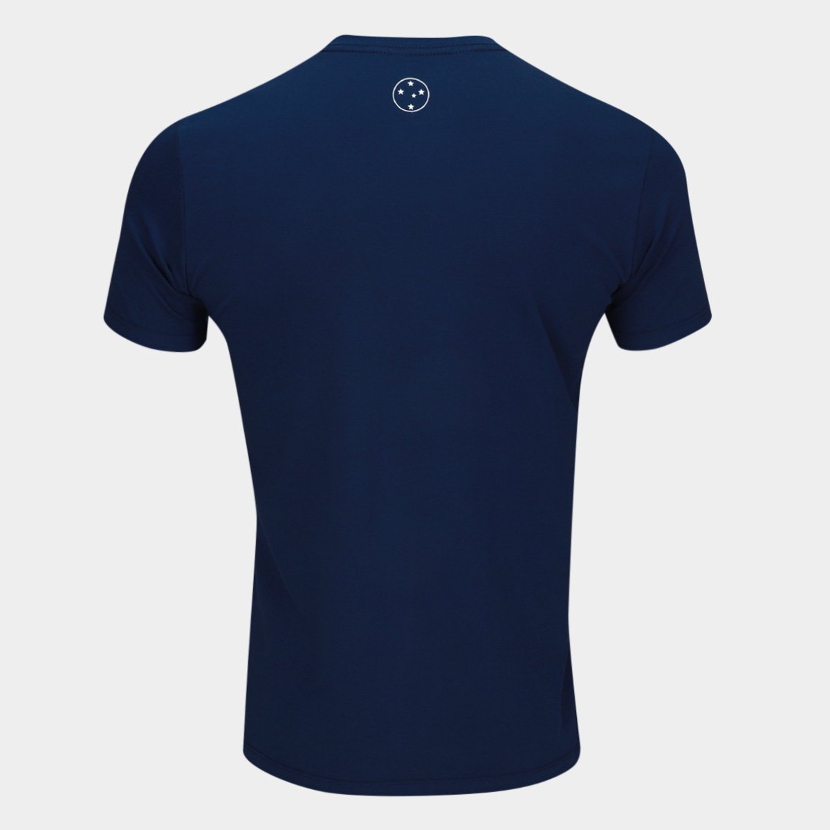 Camiseta Cruzeiro Escudo Retrô Masculina - Tam: P - 1