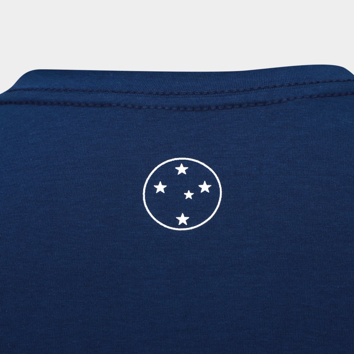 Camiseta Cruzeiro Escudo Retrô Masculina - Tam: P - 3