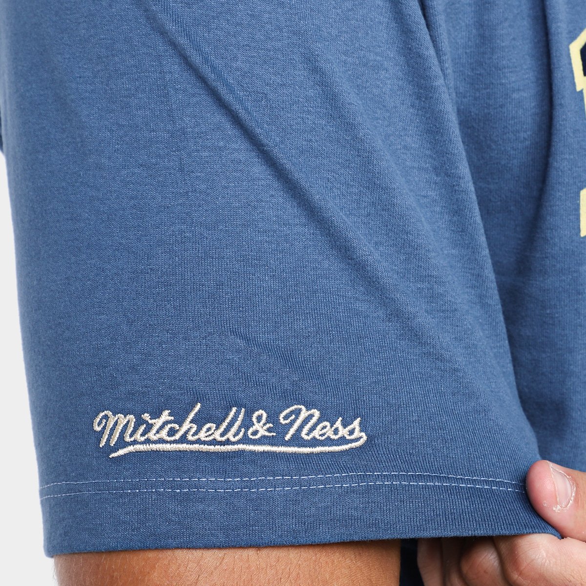 Camiseta New York Knicks Mitchell & Ness Ewing Masculina - Tam: P - 2