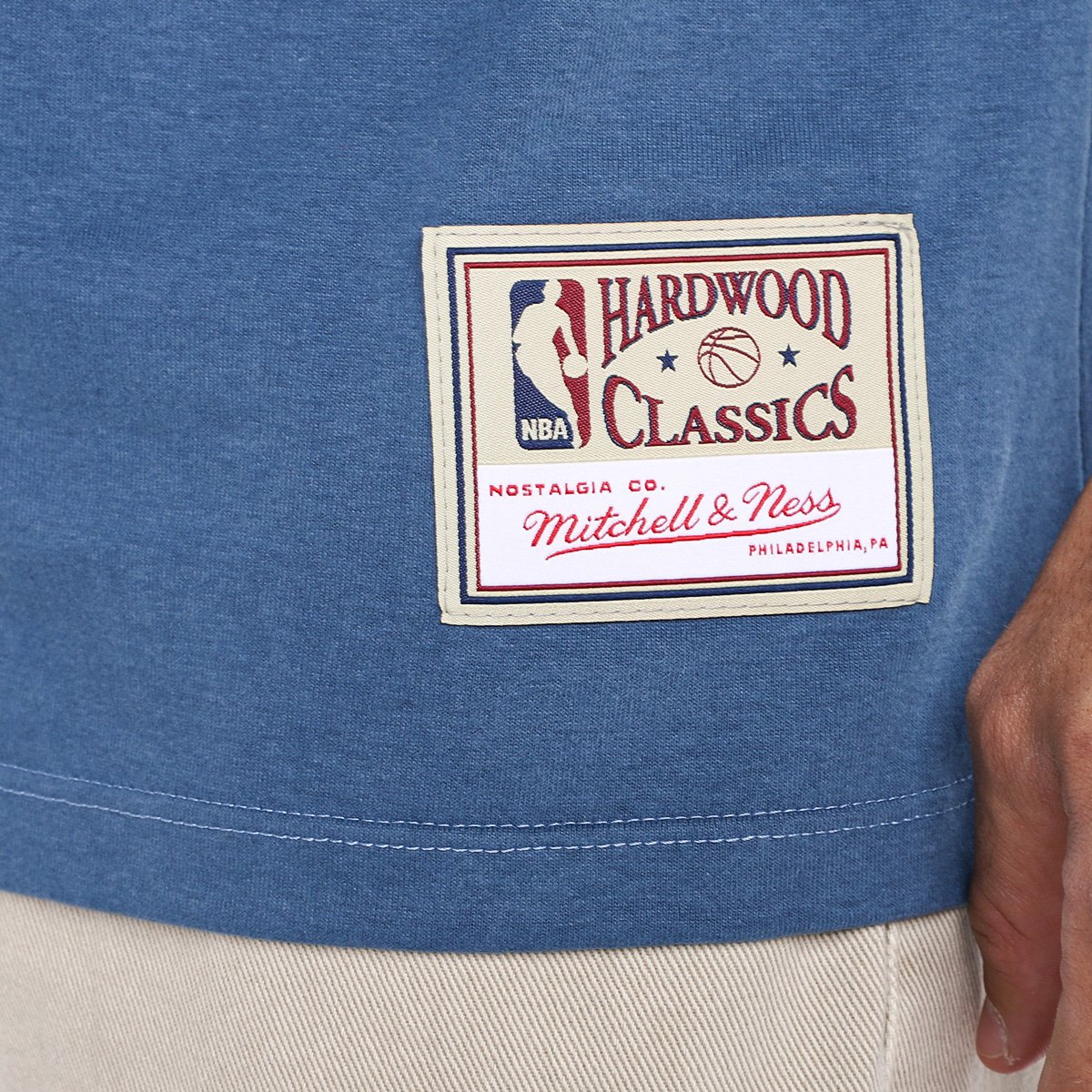Camiseta New York Knicks Mitchell & Ness Ewing Masculina - Tam: P - 3