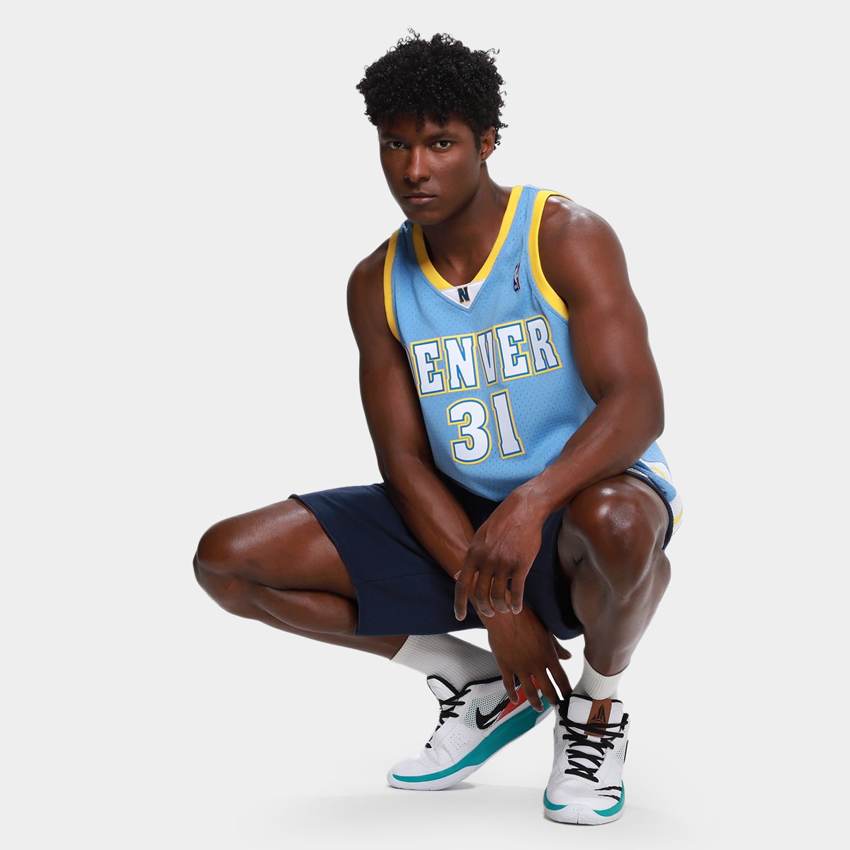 Regata NBA Mitchell & Ness Swingman 20 Masculina - Tam: GG - 4