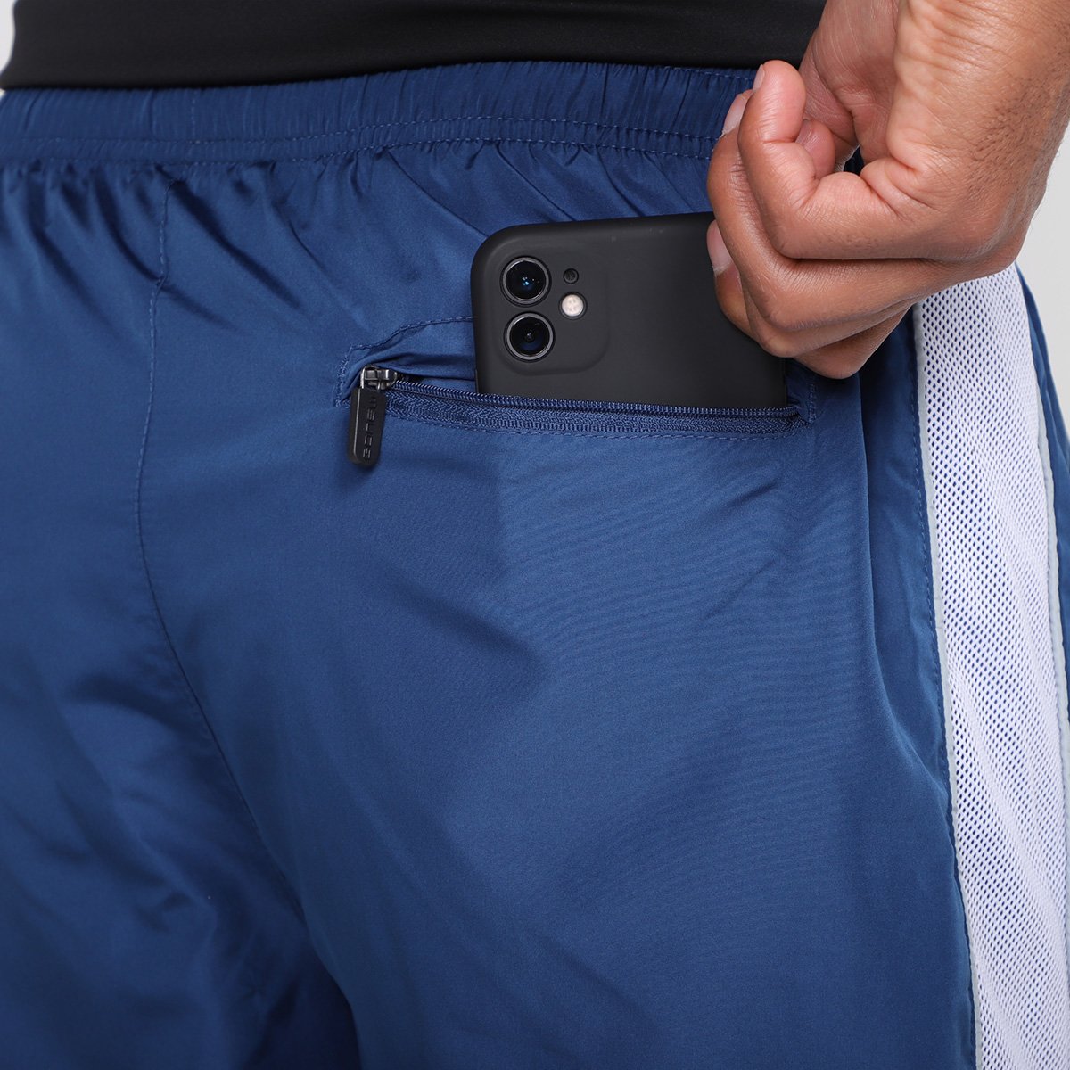 Bermuda Gonew 7" Recorte Lateral Masculina - Tam: P - 2