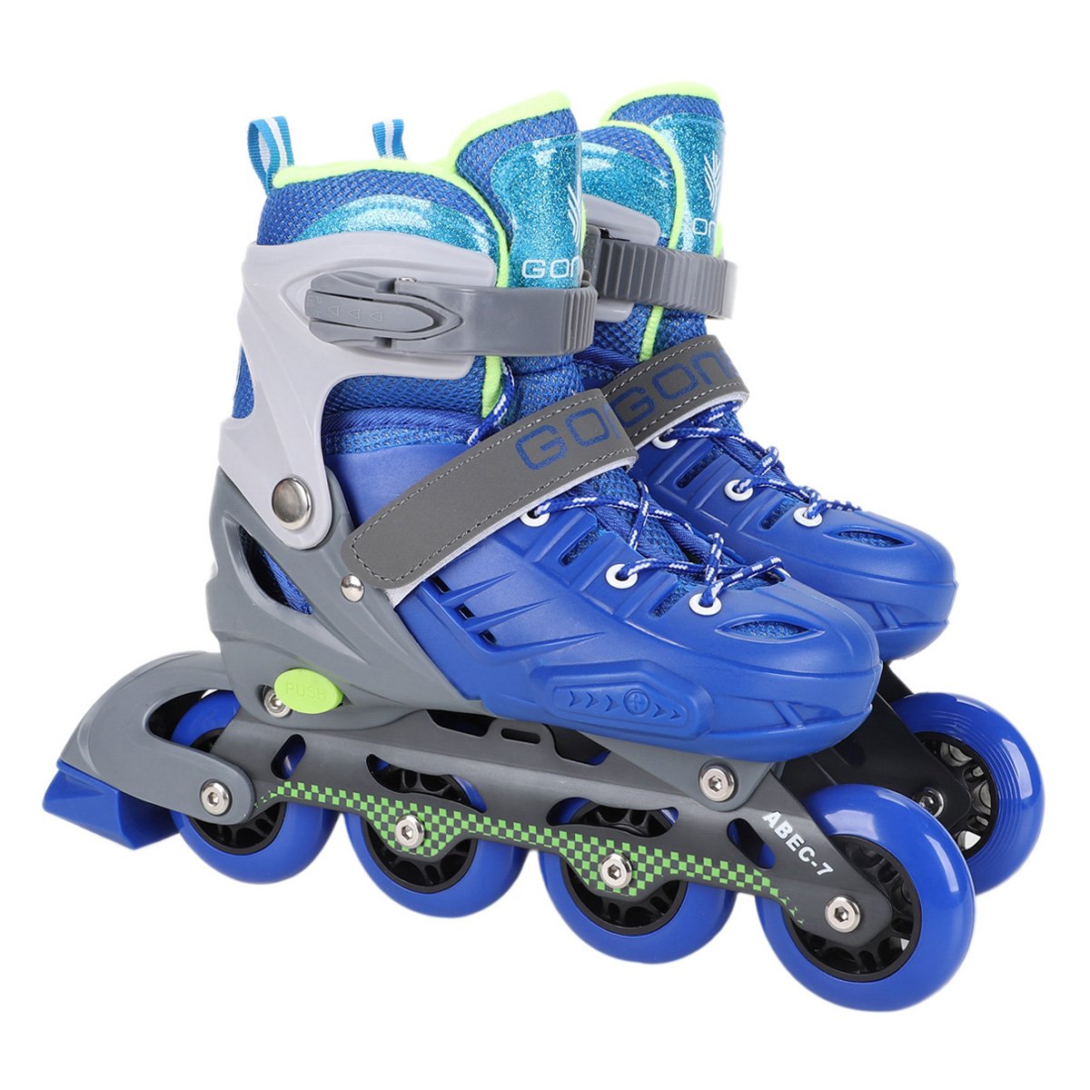 Patins Gonew Plastic Frame ABEC-7 - 70MM - Tam: 31/34 - 2