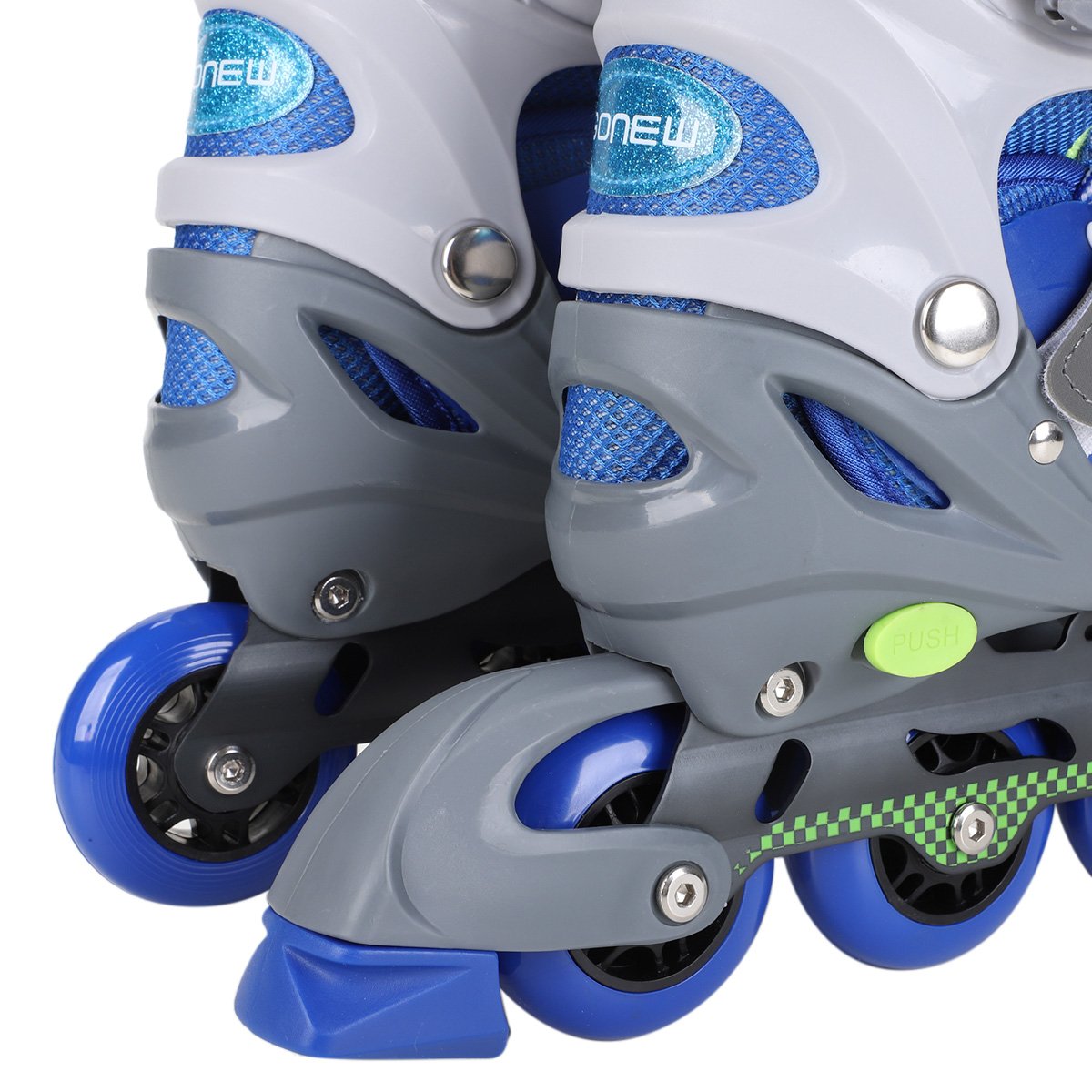 Patins Gonew Plastic Frame ABEC-7 - 70MM - Tam: 31/34 - 5