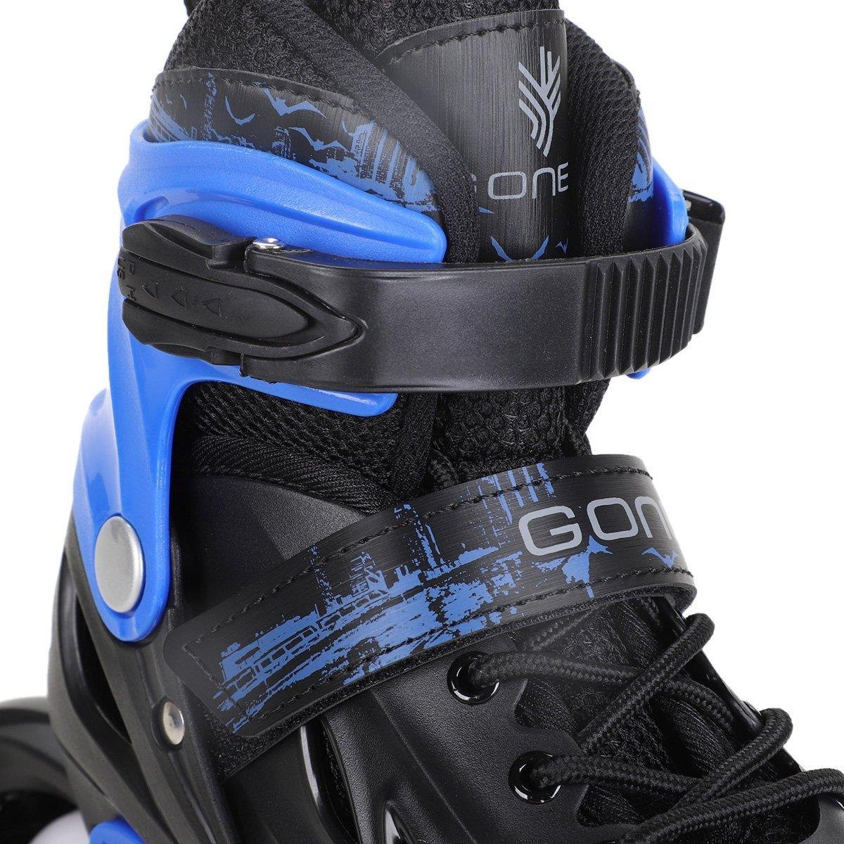 Patins Gonew Fitness Flexx Pró InLine ABEC-9 - 64MM - Tam: 31/34 - 4