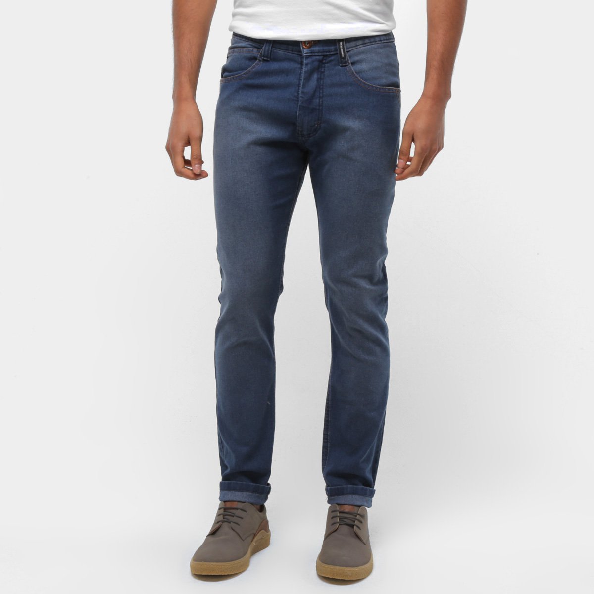 Calça Hd Jeans Slim Fit Lisa Masculina