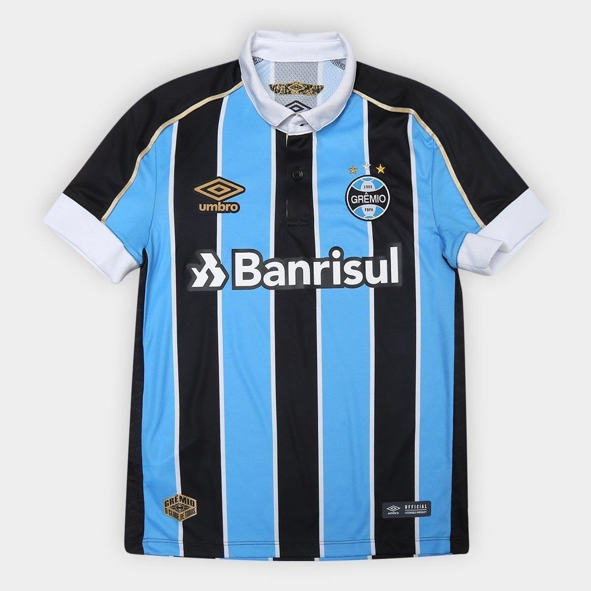 Camisa Grêmio Juvenil I 19/20 Umbro