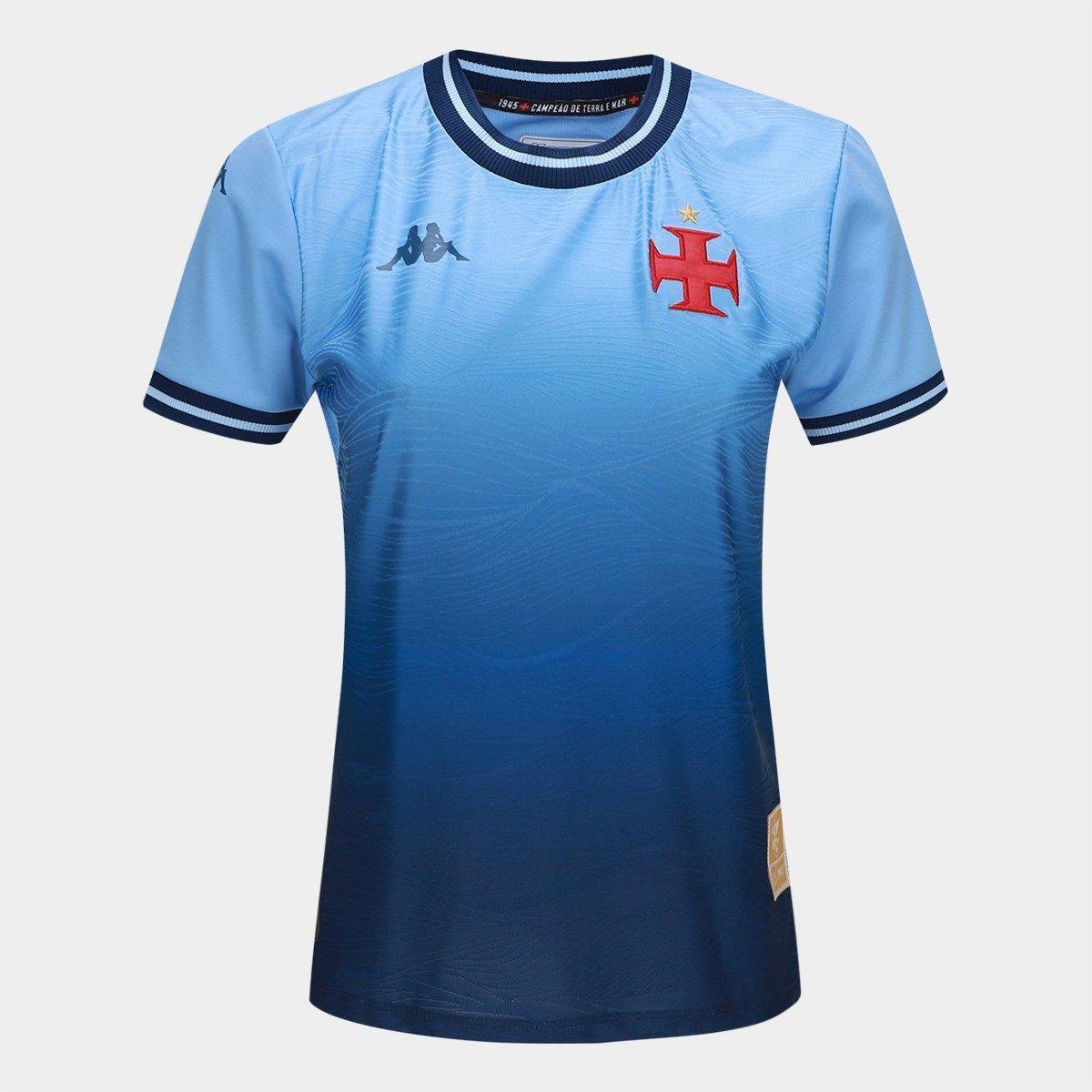 Camisa Vasco III 25/26 s/n Goleiro Kappa Feminina