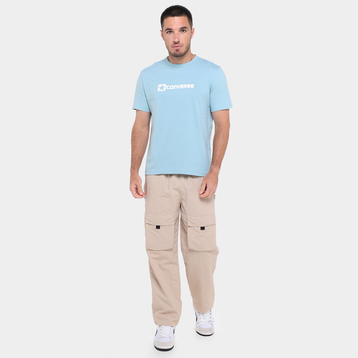 Camiseta Converse Est Stand Masculina - Tam: P - 3