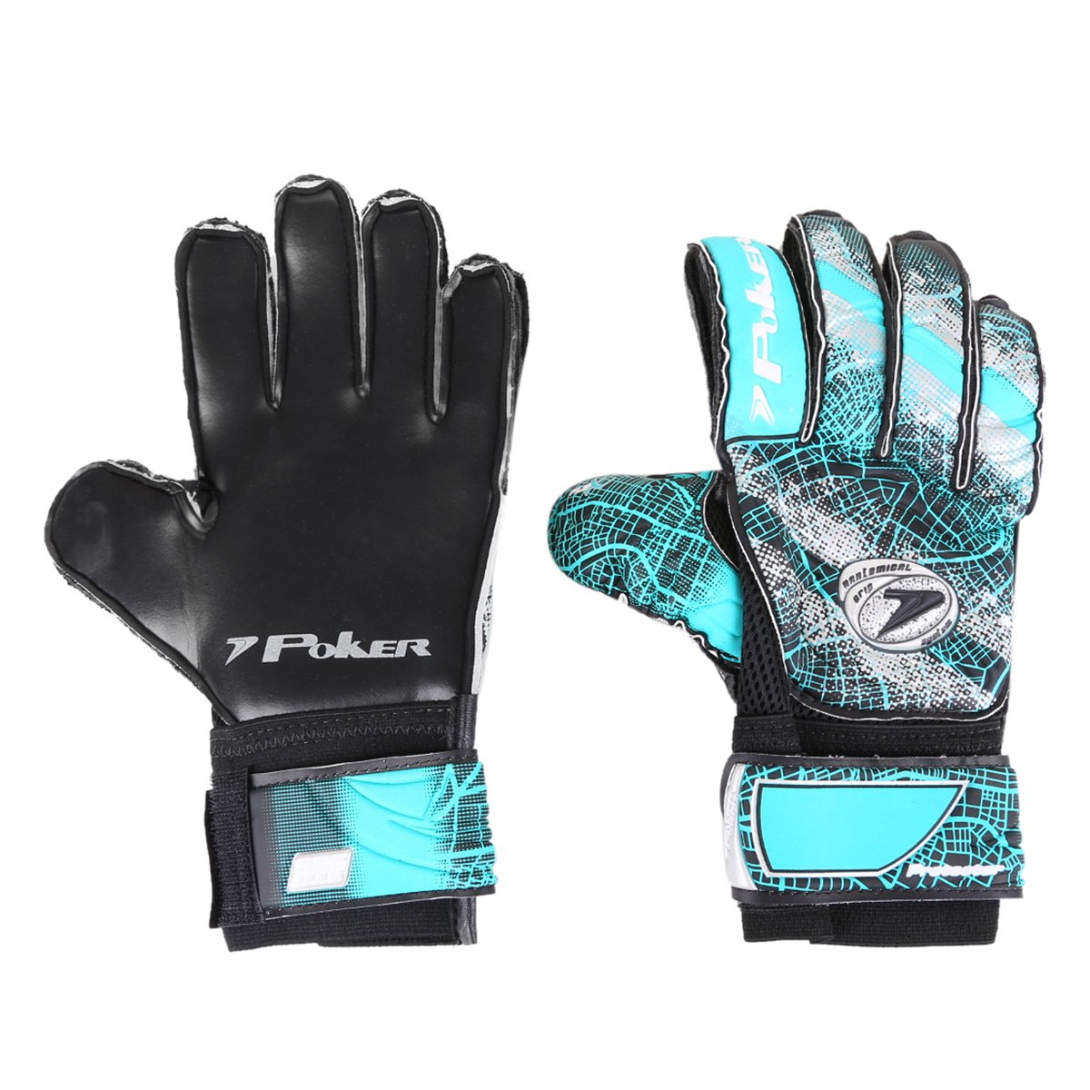 Luva de Goleiro Poker Protector Semi Profissional Campo