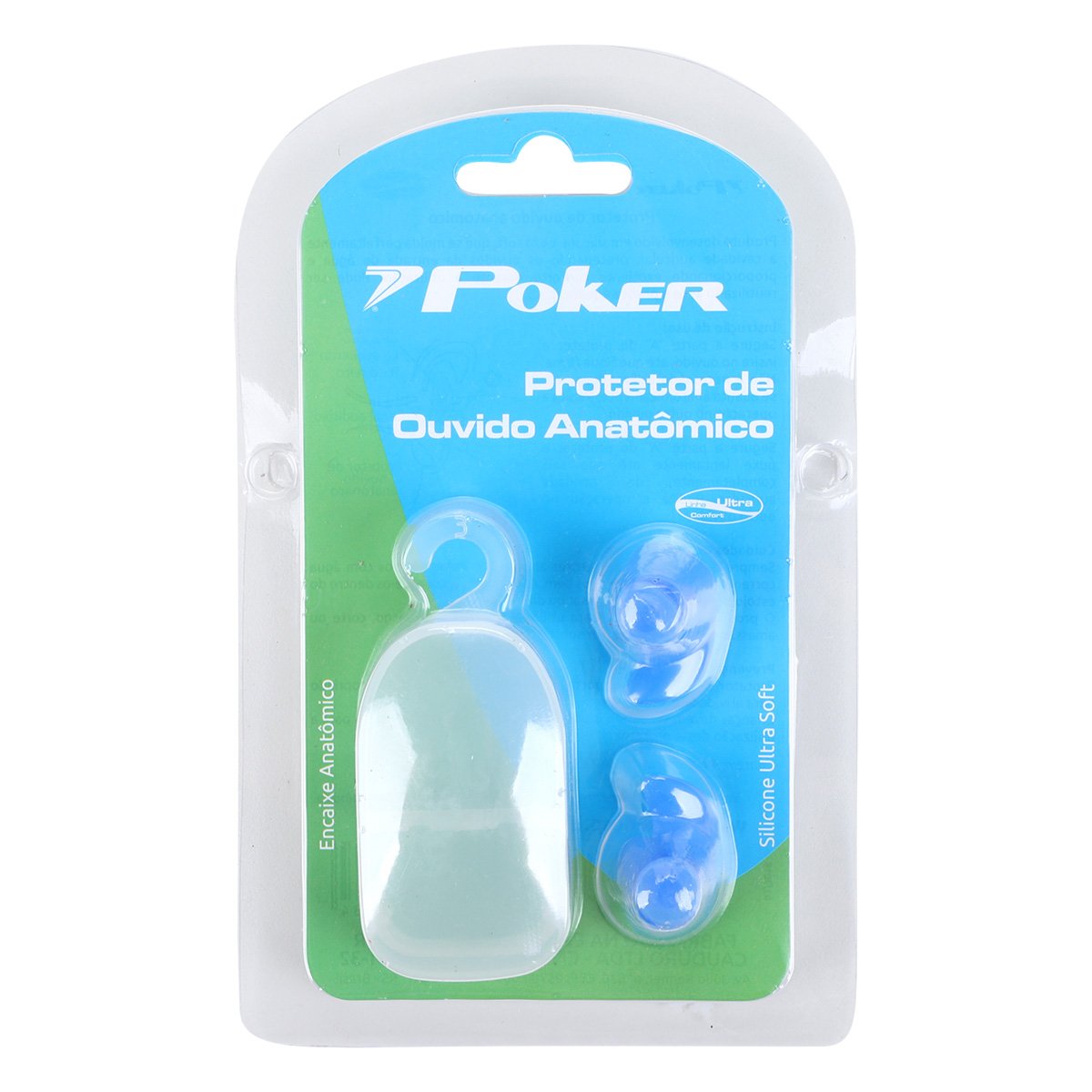 Protetor de Ouvido Poker Silicone Anatômico