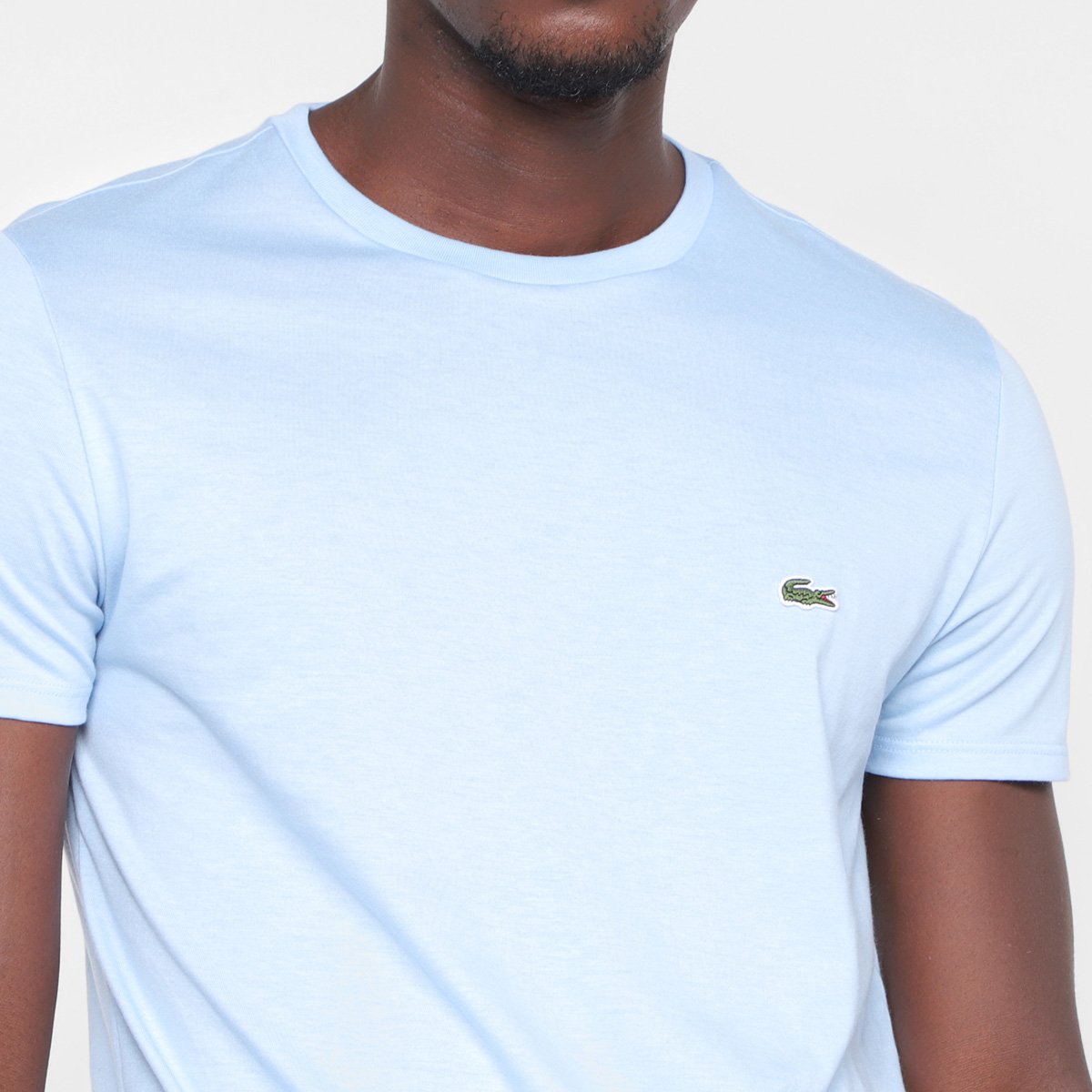 Camiseta Lacoste Logo Masculina - Tam: GG - 2