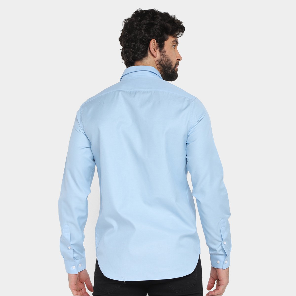 Camisa Social Masculina Manga Longa Lacoste - Tam: 40 - 1