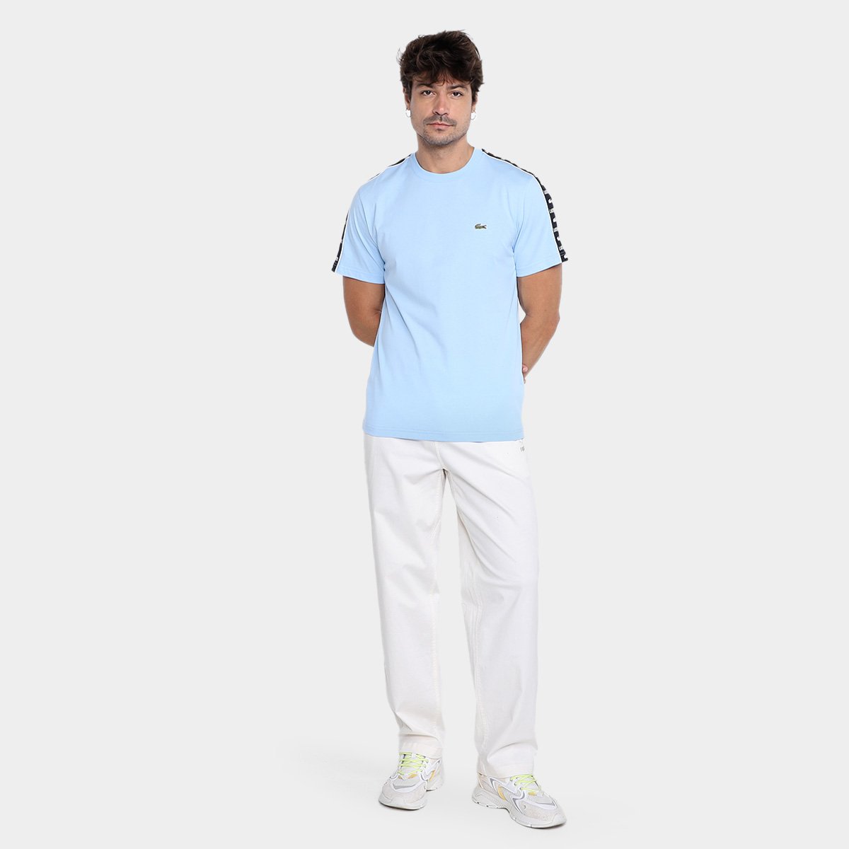 Camiseta Lacoste Masculina - Tam: G - 3