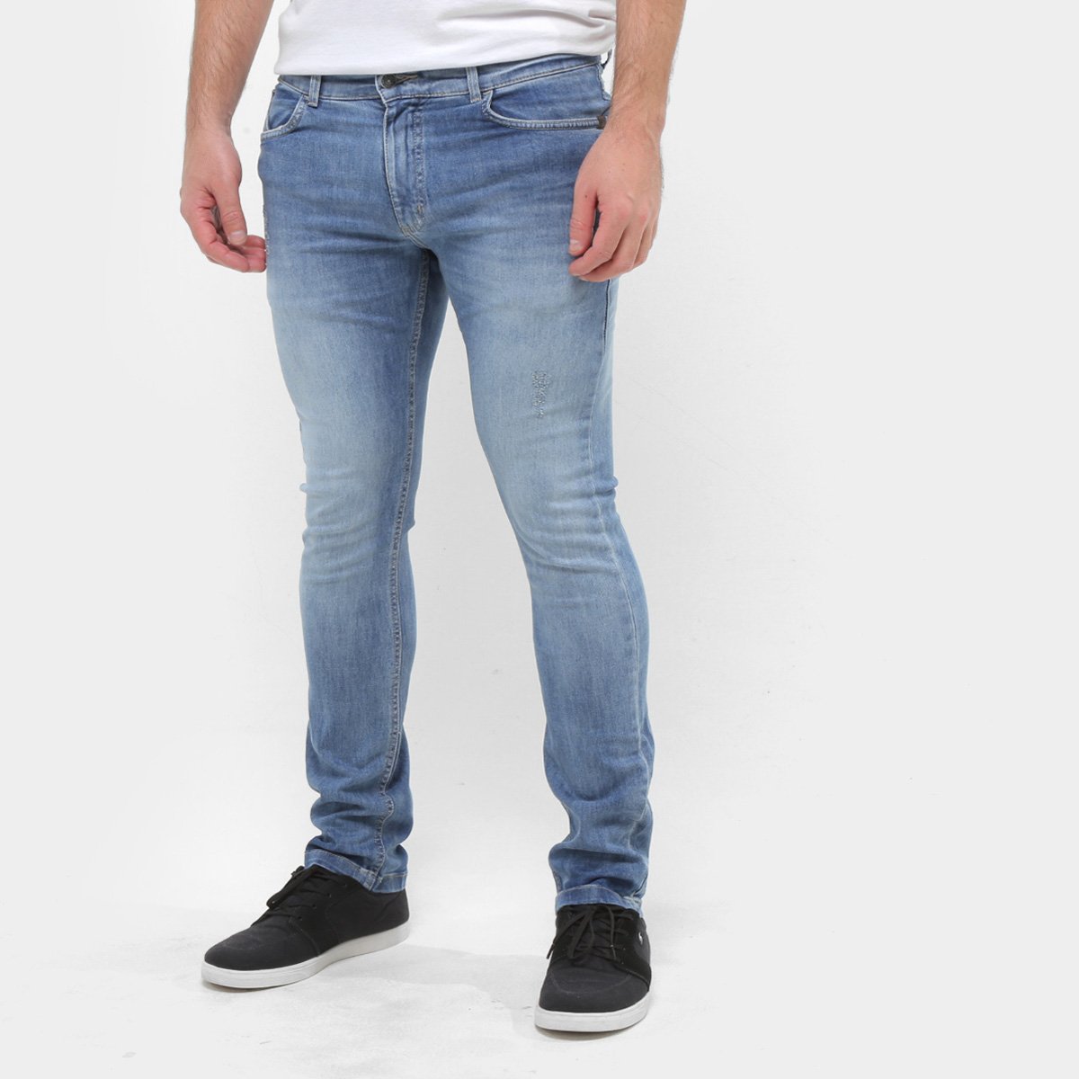 Calça Jeans Rip Curl Destroyed Used Masculina