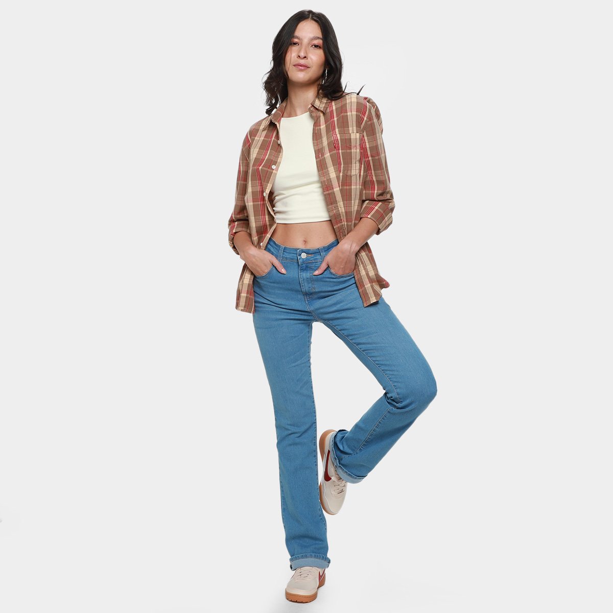 Calça Levis 725 High Rise Boot Feminina - Tam: 42 - 4