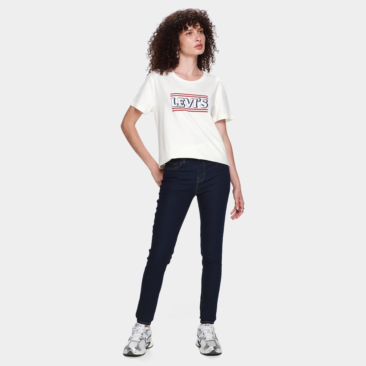 Calça Skinny Levis 721 High Rise Feminina - Tam: 46 - 4