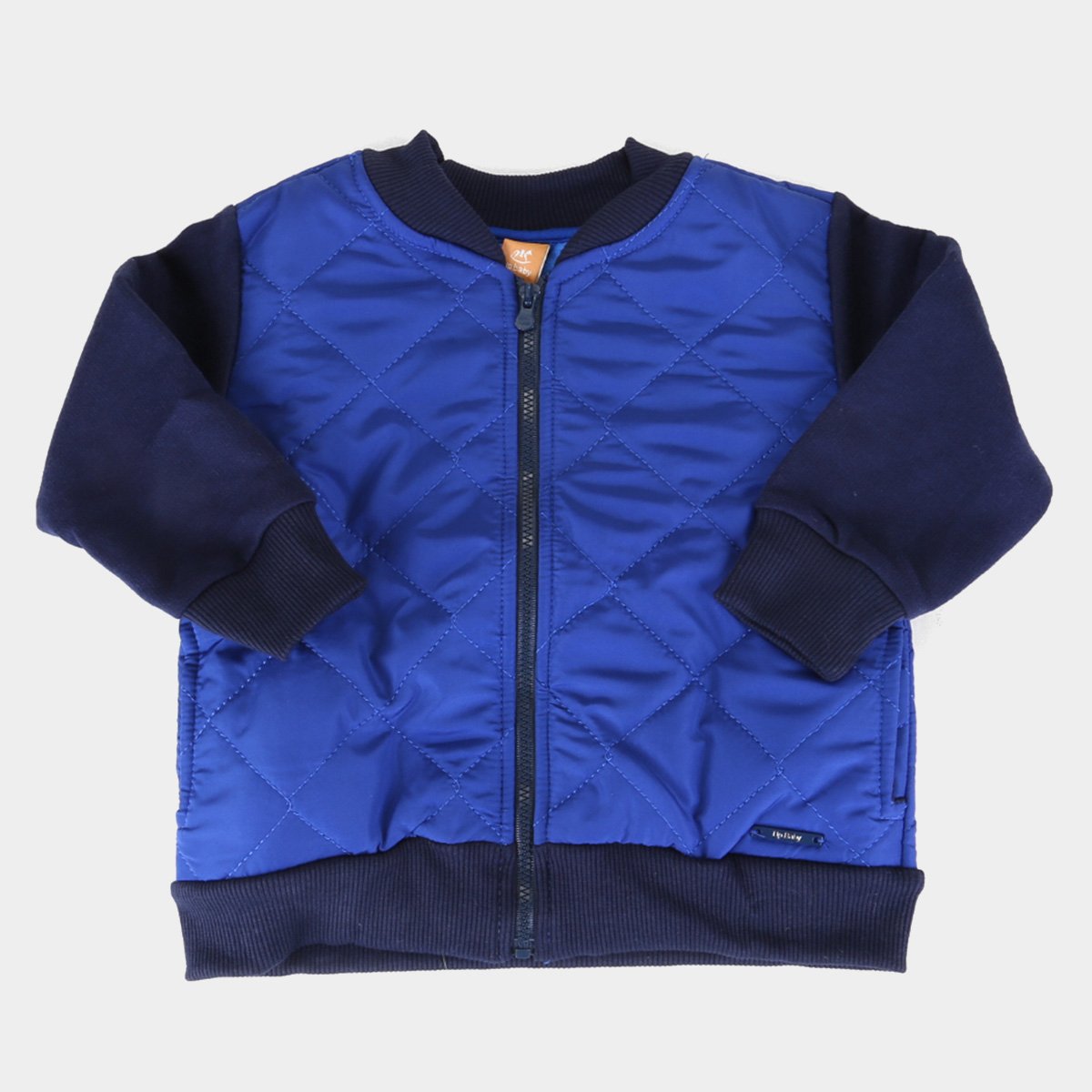 Jaqueta Moletom Infantil Quimby Matelassê Masculina