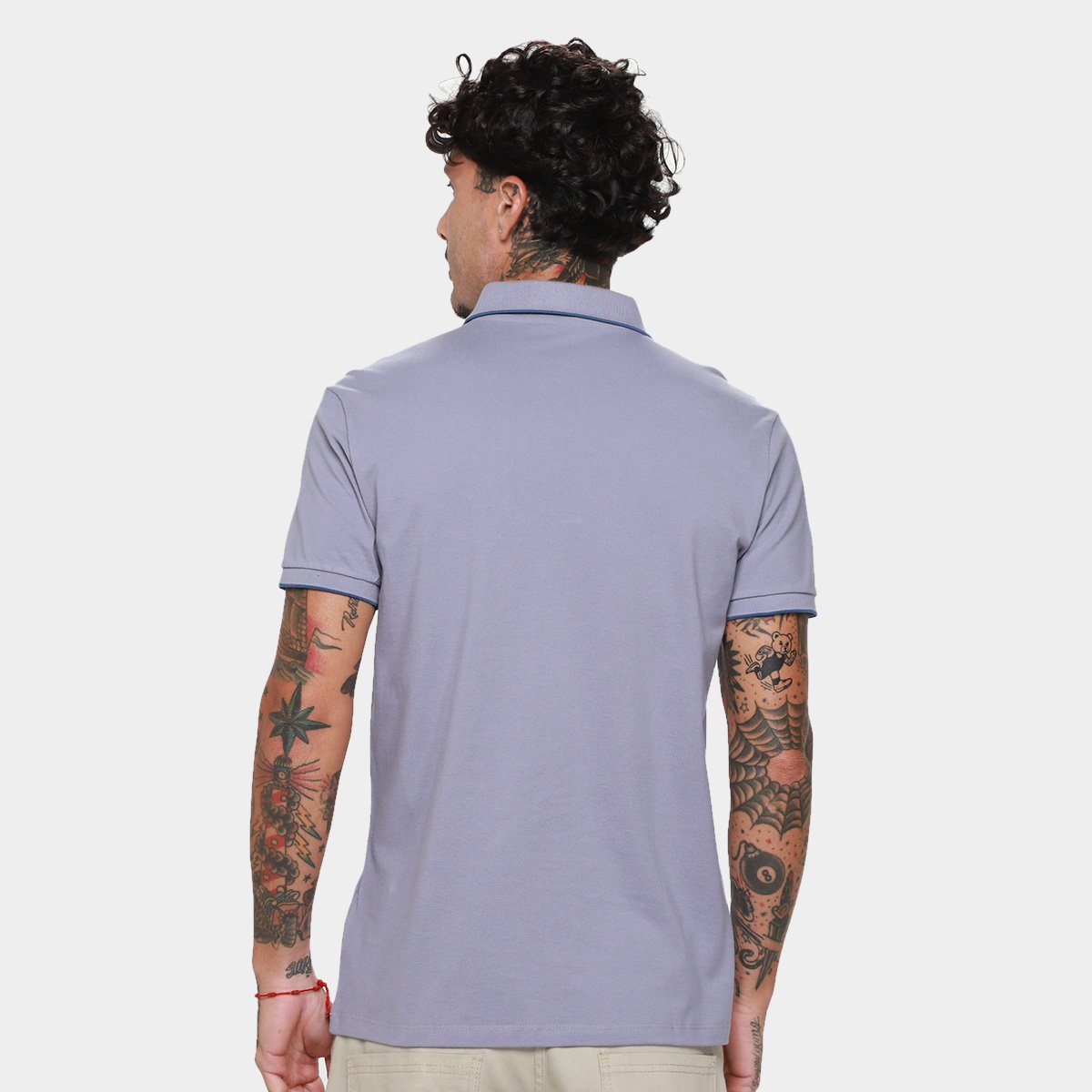 Camisa Polo Ellus Lisa Casual Masculina - Tam: M - 1