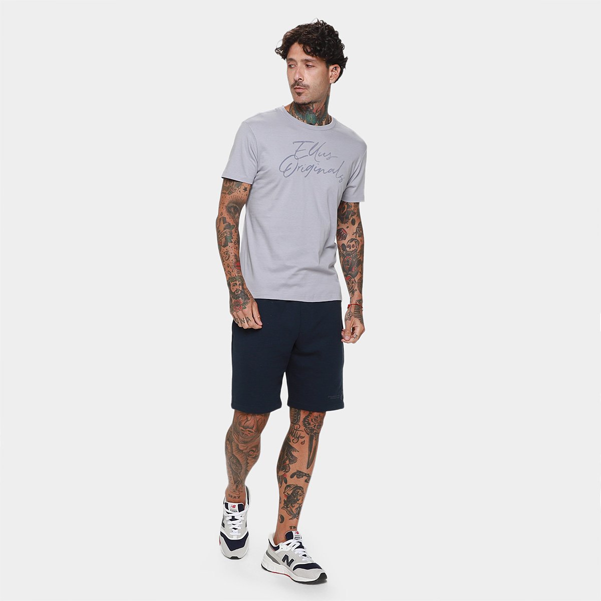 Camiseta Ellus Casual Masculina - Tam: GG - 3