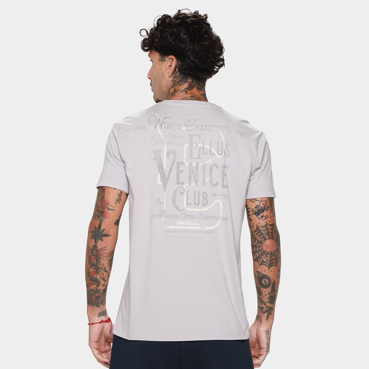 Camiseta Ellus Casual Masculina - Tam: P - 1
