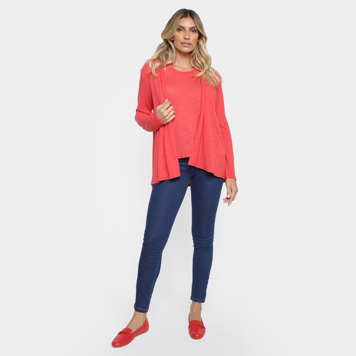 Calça Jeans Sawary Legging Super Lipo Cinta Modeladora Feminina - Tam: 36 - 1