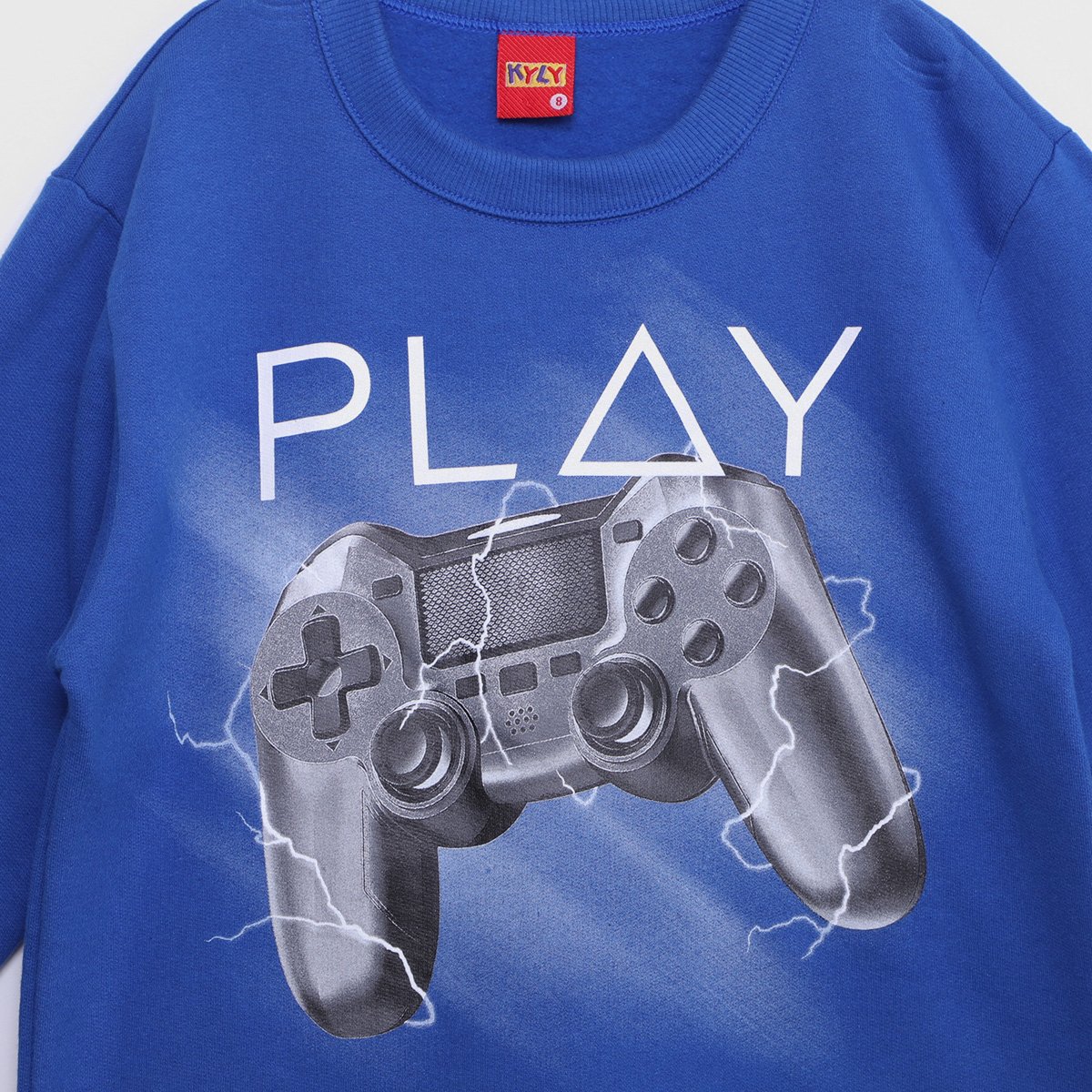 Conjunto Infantil Moletom Kyly Estampado Menino - Tam: 12A - 1