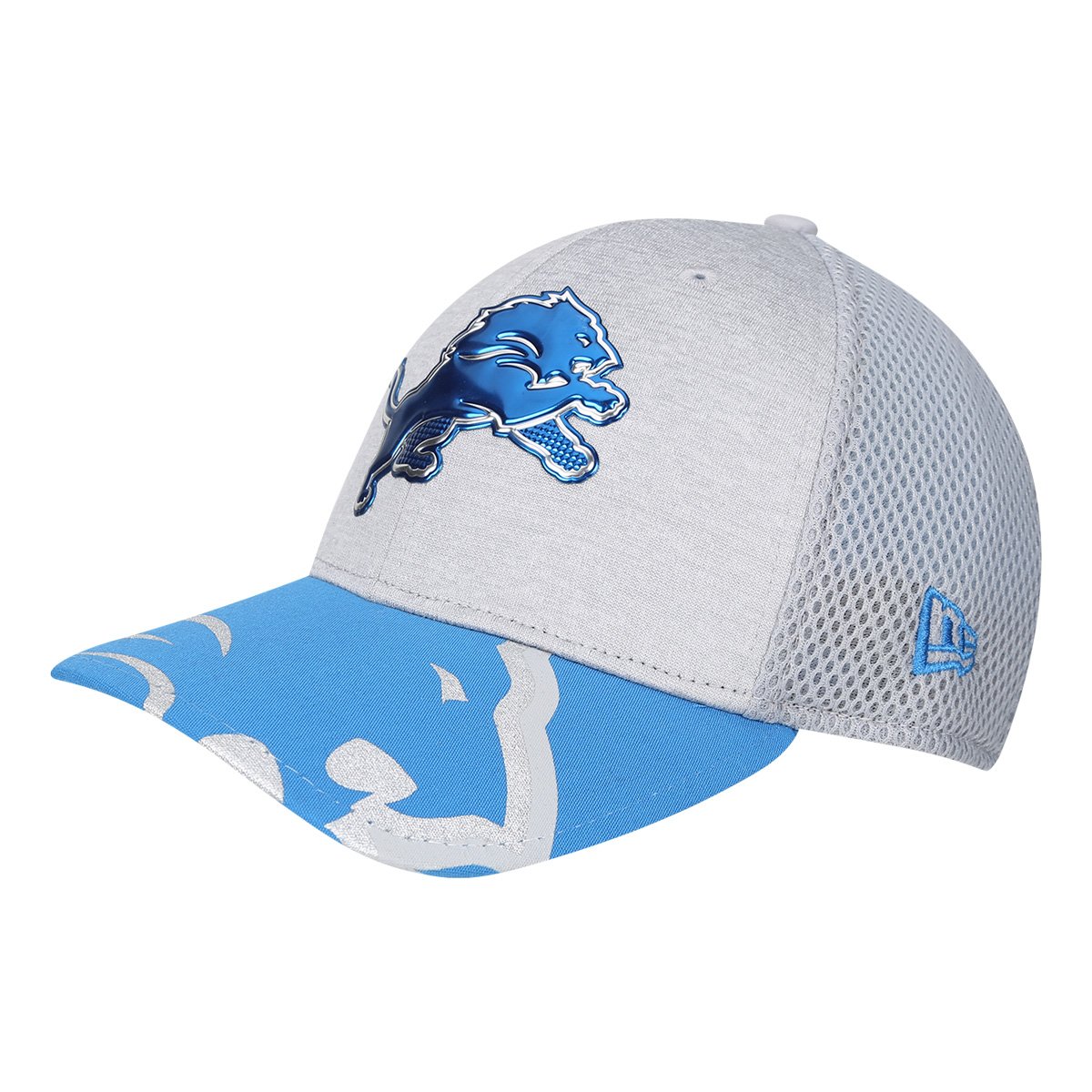 Boné New Era Detroit Lions Aba Curva 3930 On Stage Masculino