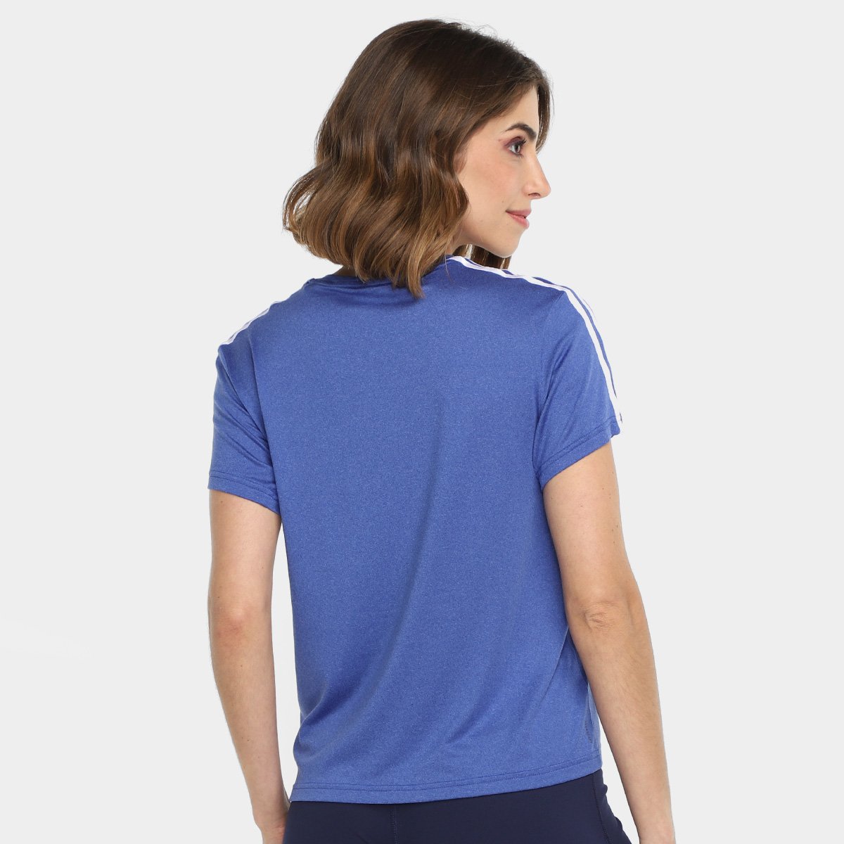 Camiseta Adidas Essentials 3 Listras Feminina - Tam: P - 1