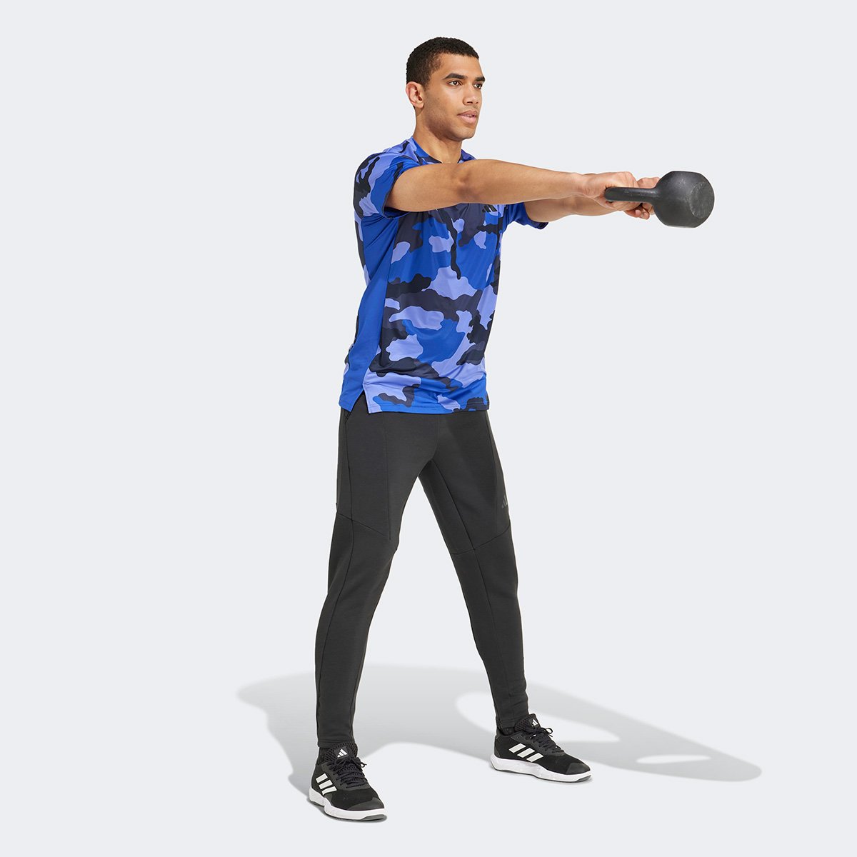 Camiseta Adidas Treino Camuflada Masculina - Tam: P - 2