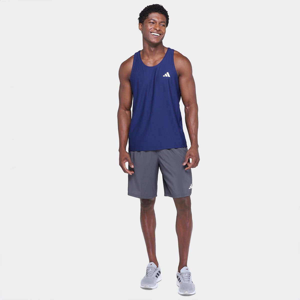 Regata Adidas Own The Run Base Masculina - Tam: M - 3