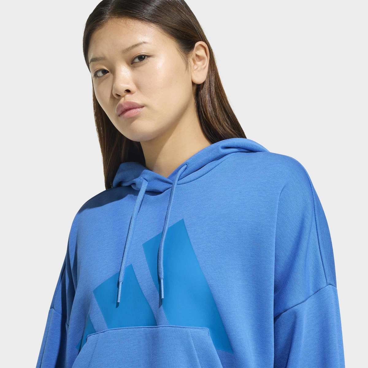 Moletom Adidas Com Capuz Feminino - Tam: P - 2