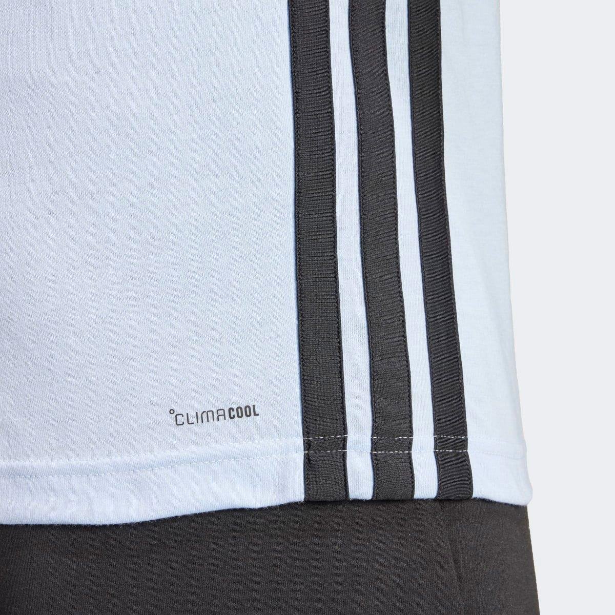 Camiseta Adidas Essentials 3 Listras Masculina - Tam: P - 3