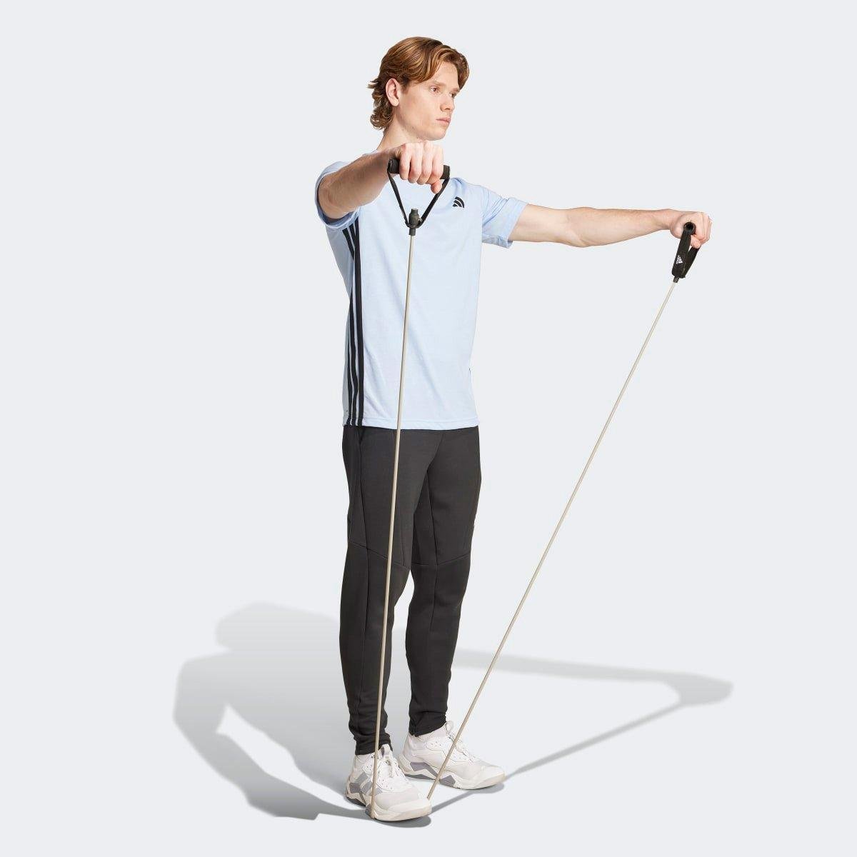 Camiseta Adidas Essentials 3 Listras Masculina - Tam: P - 4